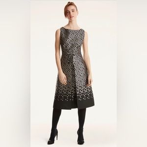 Brooks Brothers Floral Jacquard Dress